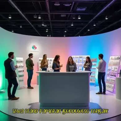 sewa stand pameran bondowoso terbaik